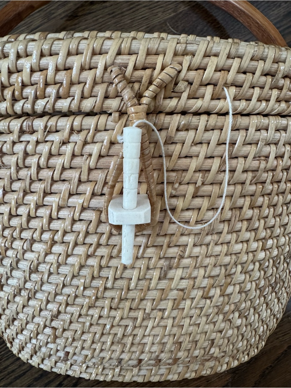 Nantucket Style Basket Handbag - Picture 5 of 6
